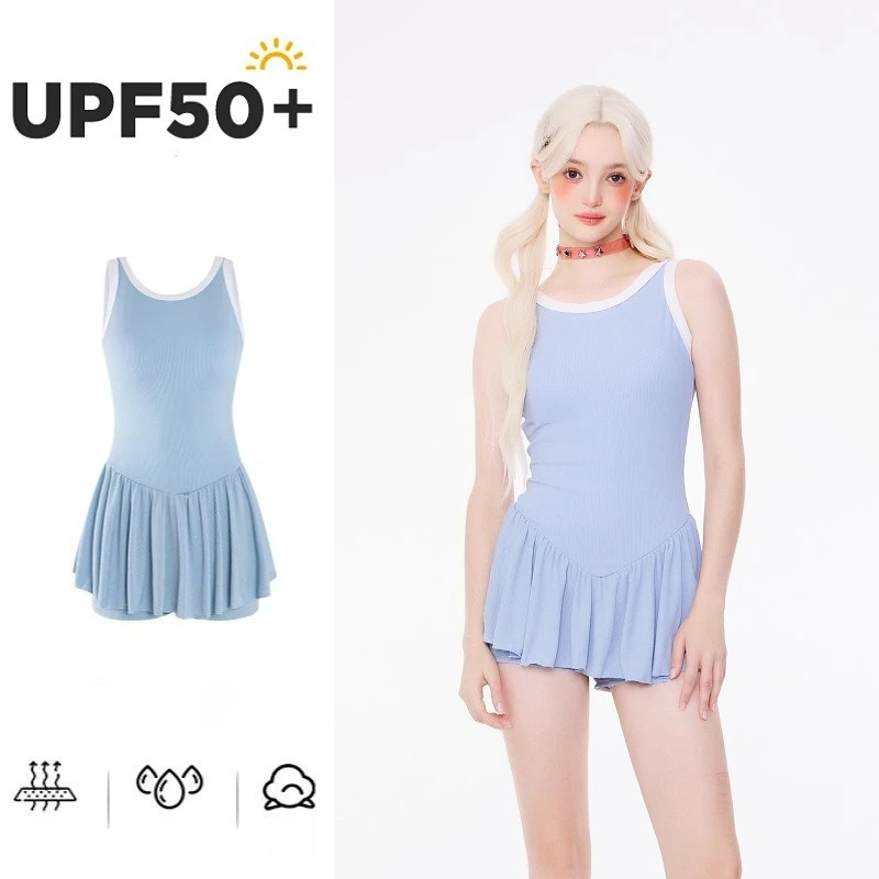High End Girl, Sweet and Spicy, Slim and Conservative, with A High Aesthetic Value. Short and Petite Girl, One-piece Swimsuit