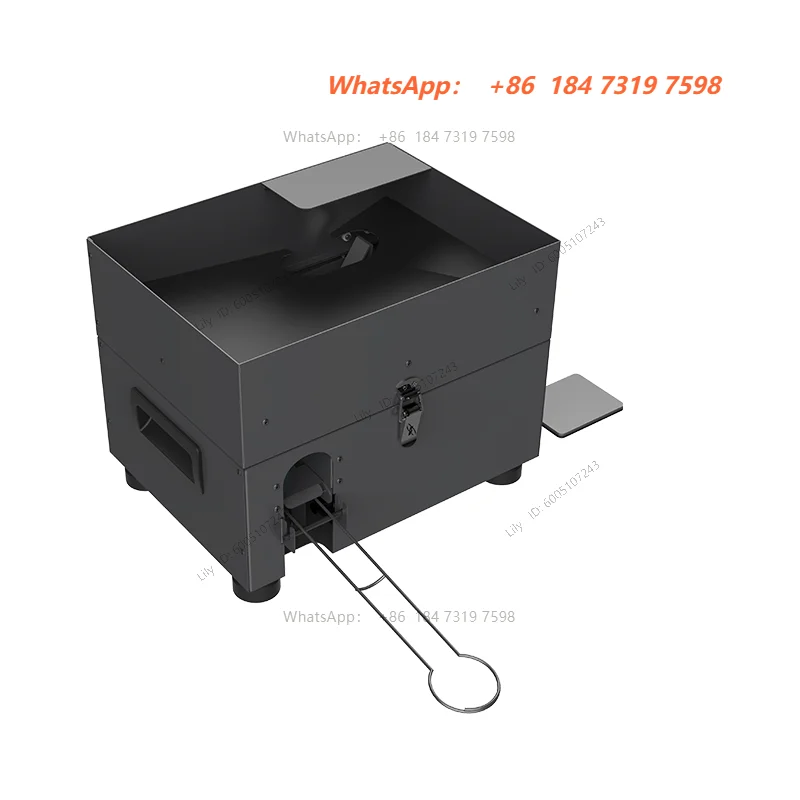 Semi automatic golf ball dispenser, portable outdoor golf practice machine, durable anti-corrosion alloy training