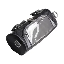 Motorcycle front storage bag, splash-proof storage bag, built-in touch screen storage bag for mobile phones