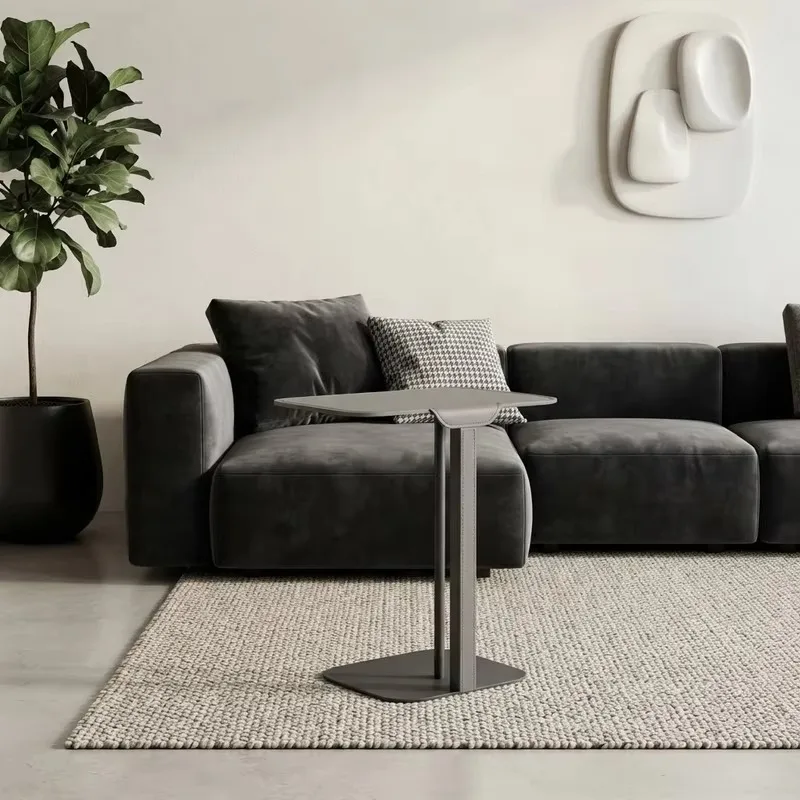 Luxury High End Minimalist Coffee Table, Side Tea Table for Living Room Bedside Corner