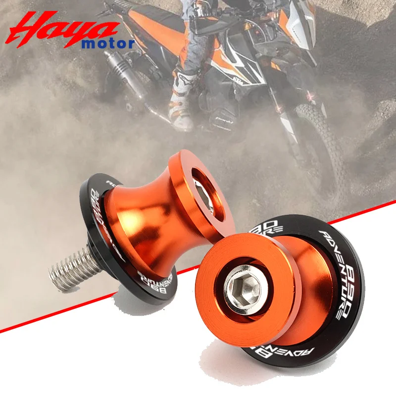 Latest For KTM 890 ADV R 890 Adventure R 2021 2024 2023 Accessories Motorcycle Stands Slider Bobbins Aluminum Swing Arm Spools