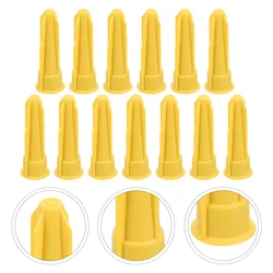 24 Pcs Tools Caulking Saver Sealing Caps Tube Doors Windows Covers Plastic Tips