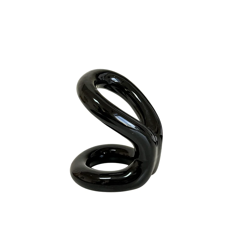 

Creative Ceramic Knot Electric Toothbrush Storage Rack Bathroom Wash Table Makeup Brush Toothware Toothpaste Shelf