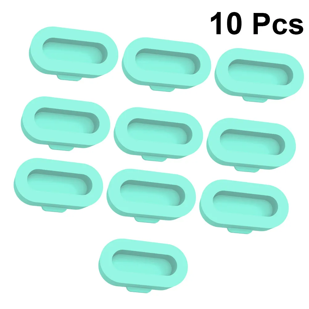 10Pcs Colorful Silicone Dust Plug Set for 5 5S 5X Charger Port Protector Dustproof Caps Wear Resistant Safe Non
