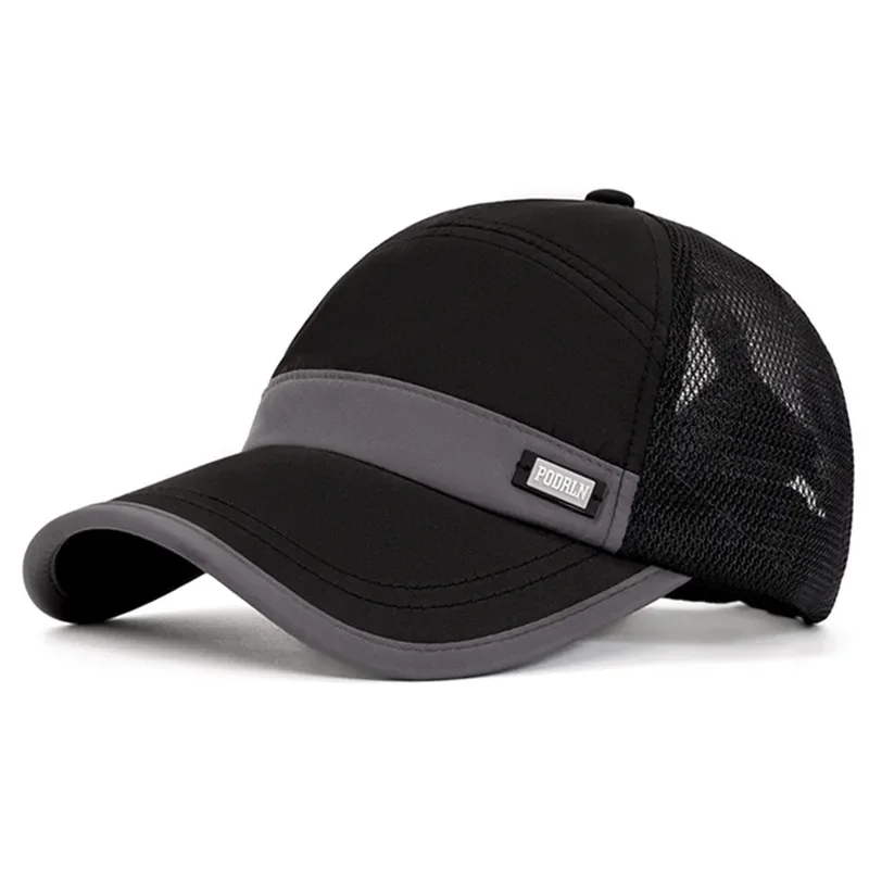 

Snapback Cap New Summer Breathable Mesh Caps For Men Personality Trend Baseball Cap Camping Fishing Hat Golf Cap Women's Hats
