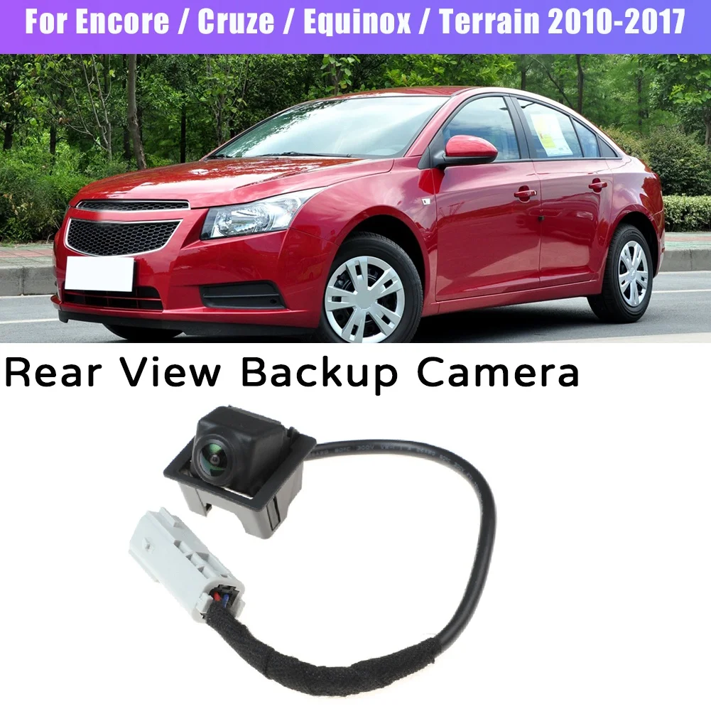 Cámara de visión trasera para Chevrolet Cruze Equinox Terrain 10-17, asistencia de estacionamiento inverso, cámara de respaldo 22913698, 95407397