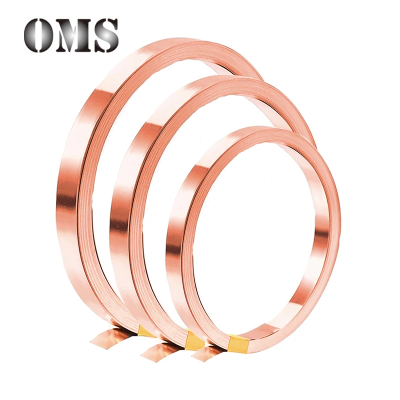 10M/Roll 0,15/0,2mm Hohe Reinheit T2 Kupfer Streifen Gurt Für 18650 21700 Lithium-Batterie Anschluss kupfer Streifen Schweißen