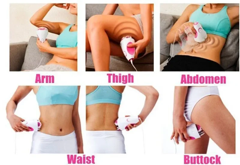 Cellulite Massager for Body Slimming Electric Massagers for Belly Slimming Belt Back Massager Losing Weight Belt