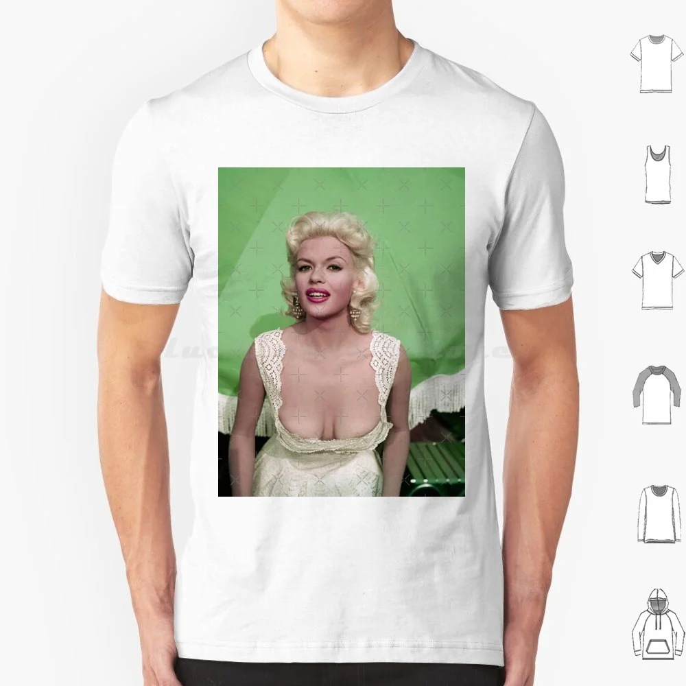 Jayne Mansfield T Shirt 6xl Cotton Cool Tee Jayne Mansfield Actress Movies Film Celebrity Vintage Classic Star Famous Hollywood