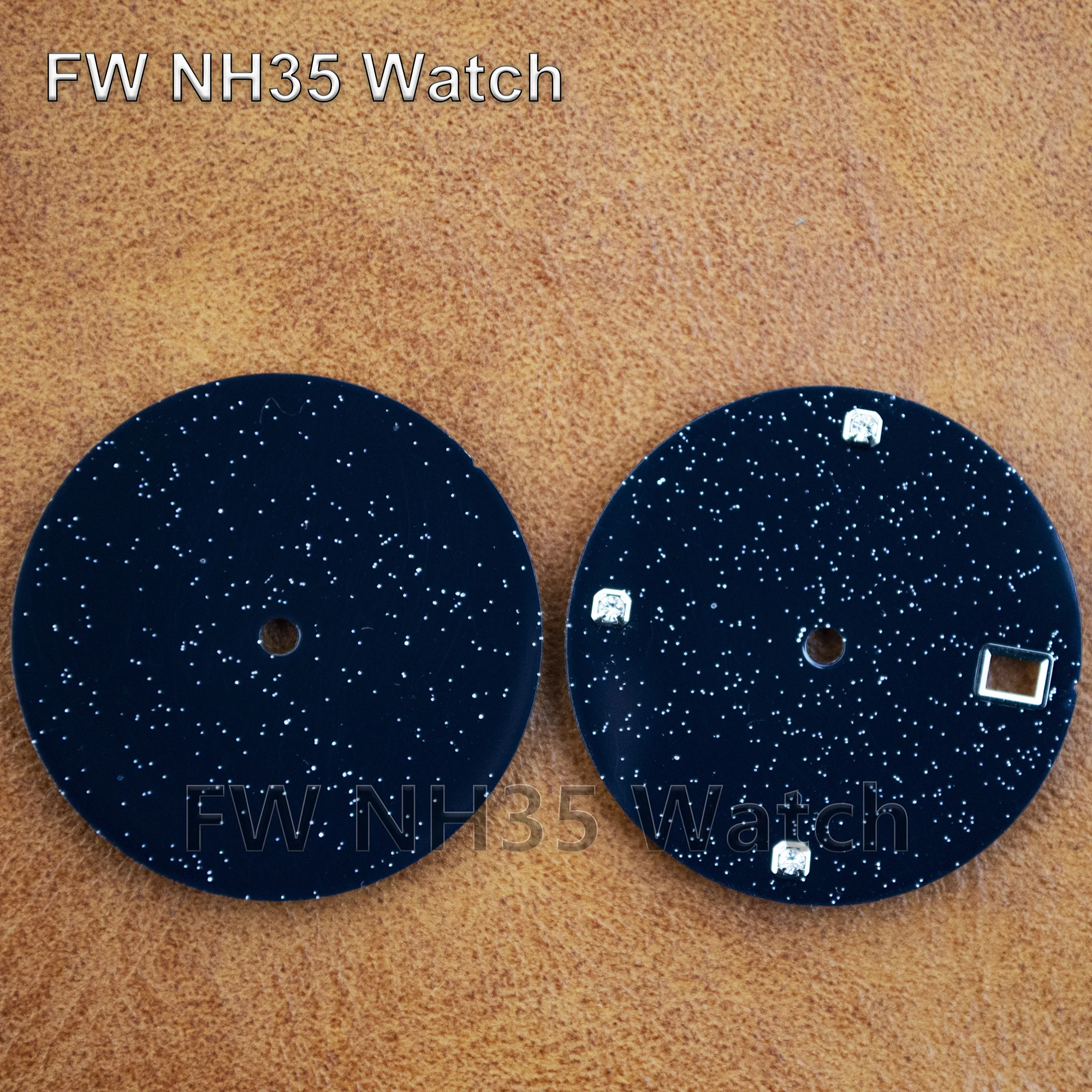 28.5mm Watch Dial for SUB GMT Watch Face for Datejust fit NH34 NH35 NH36 Movement Watch Accessories Sparkling Starry Watch Dial