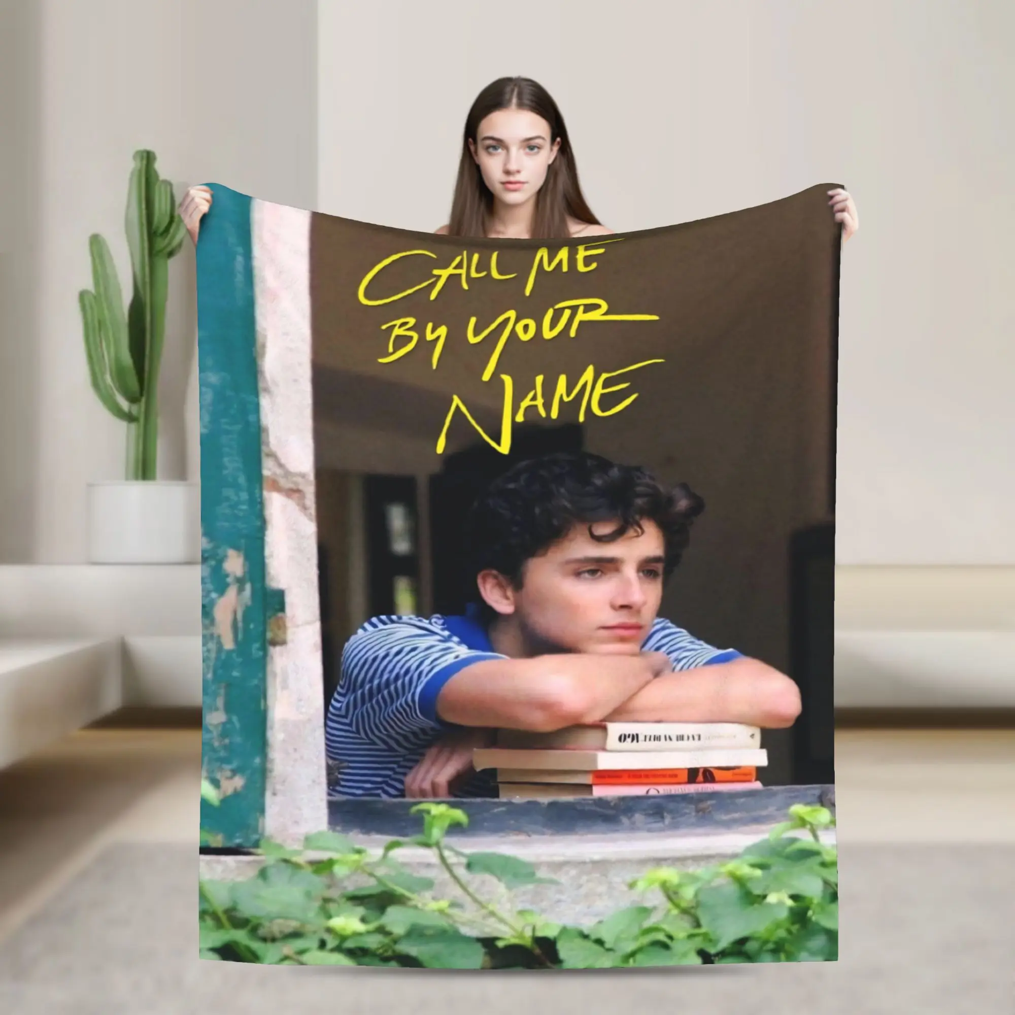 Call Me by Your Name Blanket Super Soft Cozy  Throw Blankets for Sofa 50x60 Inch Multiple Sizes Rug Piece