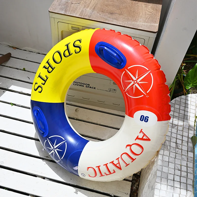 Thickened PVC Swim Ring | Underarm Waist Ring | New adult swim rings with thickened swim rings, High-buoyancy floating equipment