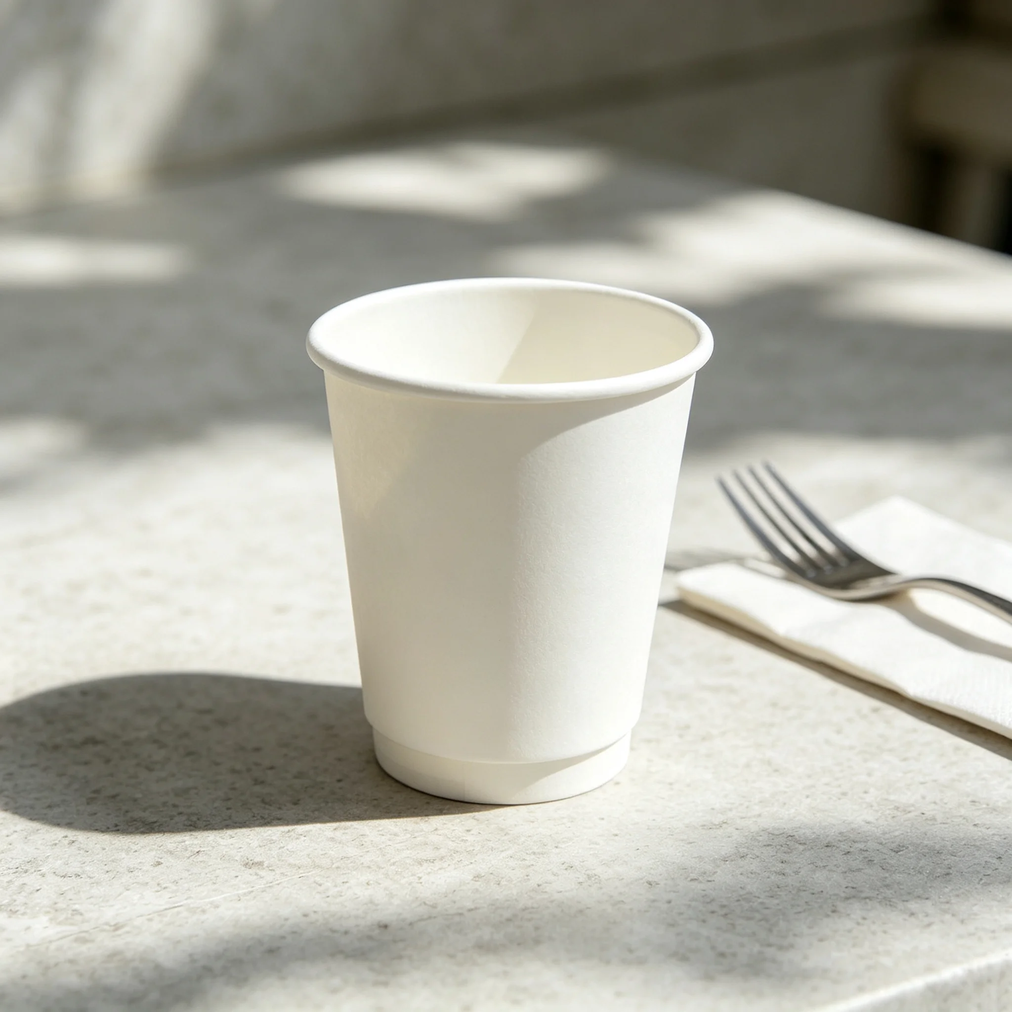 7oz 50/200pcs Disposable Paper Cups, Hot Drink Coffee Tea Cups for Home Office Restaurant Party Use, Travel Beverage Cups