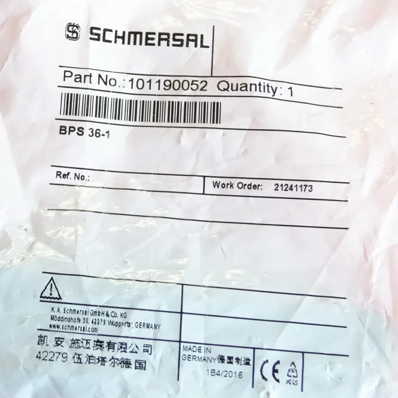 SCHMERSAL New BPS 36-1 101190052 security sensor