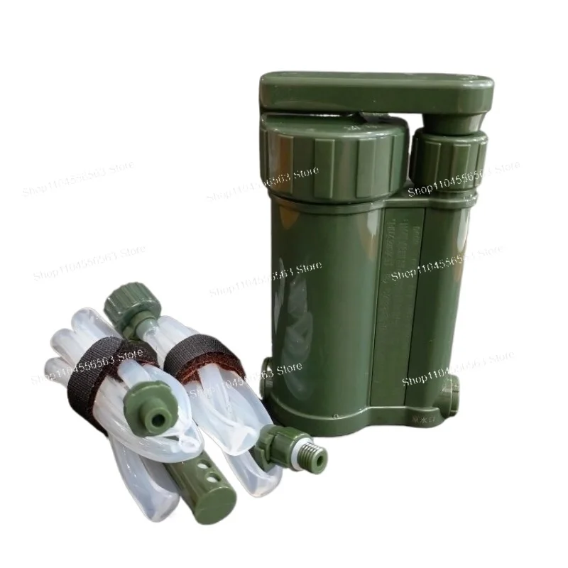 Portable Outdoor Water Purifier, Easy To Operate, Suitable for Use with Adventure Tourism Camping Equipment