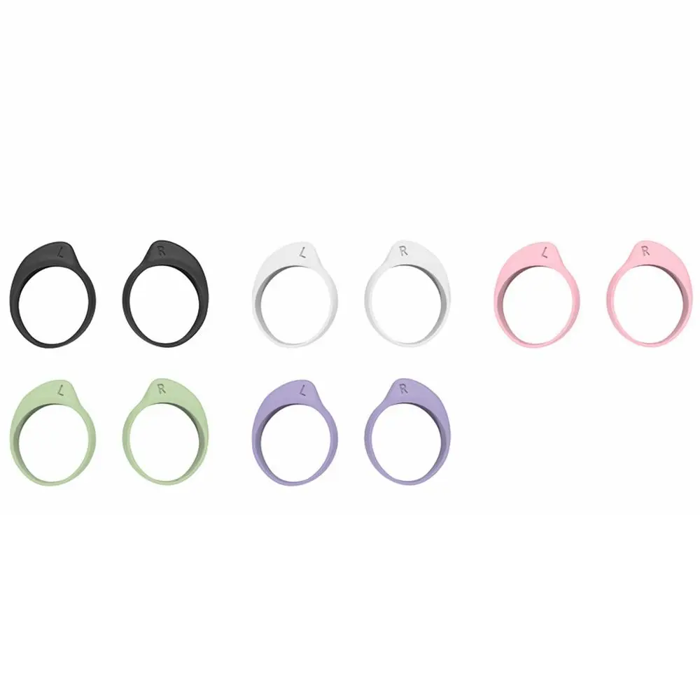 5 Pairs Silicone Ea…