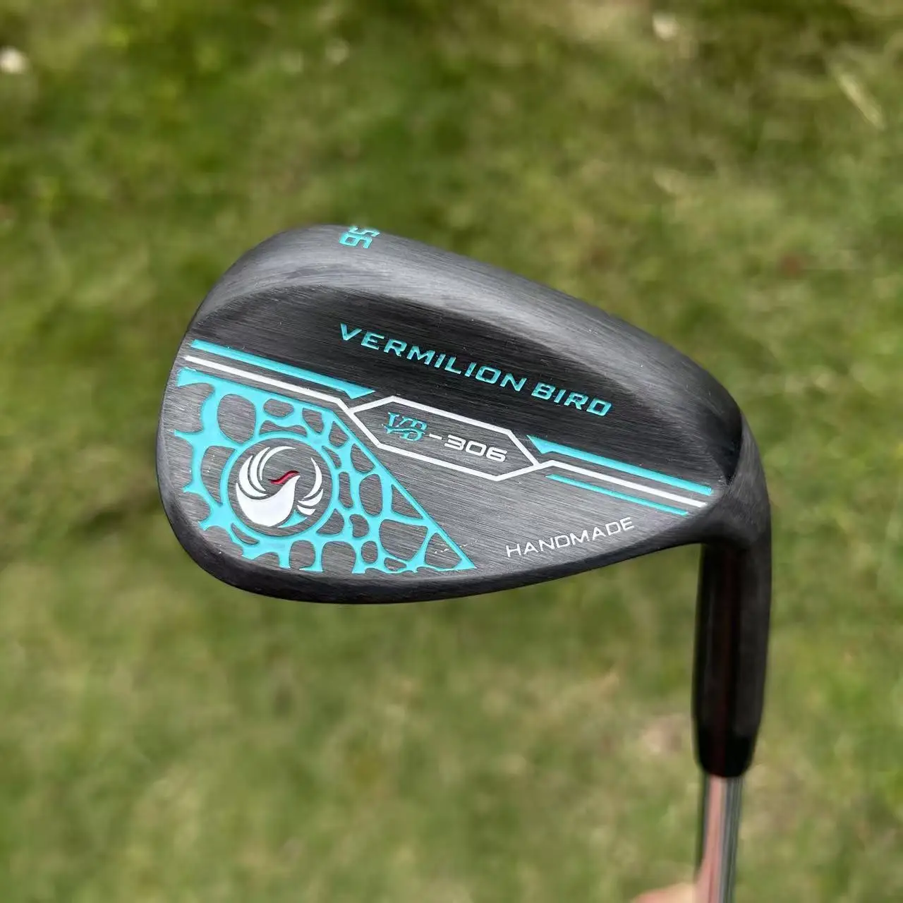 Vermilion Bird Forged Golf Wedge - Soft Iron Head with CNC Milled Grooves for Superior Spin & Control Professional Approach Sand