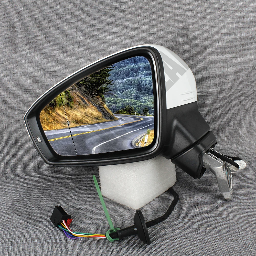 Left Side Rearview Mirror for Volkswagen Tiguan 2017-2023