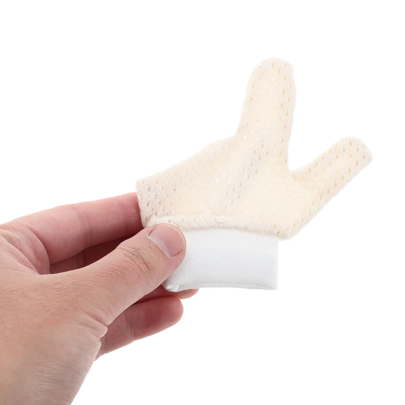 

2pcs Baby Anti Thumb Sucking Gloves Cotton Mesh Finger Biting Guards 15-36 Months Breathable Hand Mittens Nail Covers Stop
