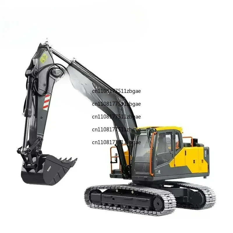 For Boys E010-001 1/14 RC Electric Excavator Model  Full Metal Tracked Remote Control Car