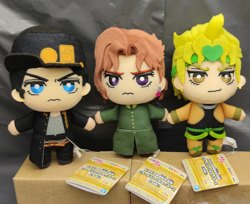 Jojos Bizarre Adventure Tomoni Noriaki Kakyoin Stardust Crusaders Dio Brando Plush Doll