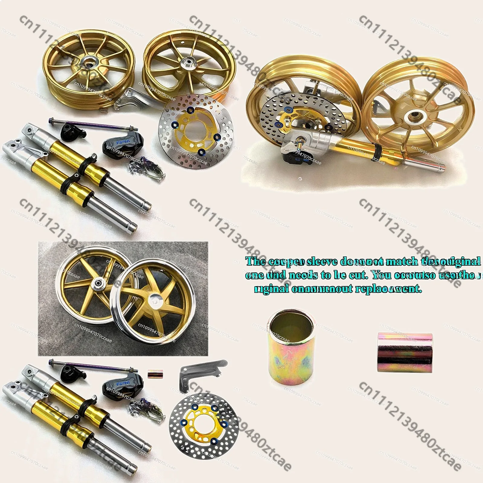Rim Disc Front Shock Absorber Kit for Honda DIO AF18 AF28 AF34 AF35 AF36 Brake Pump Meter Gear