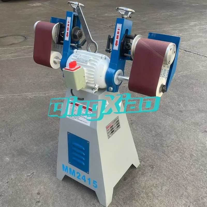 Small Woodworking Machinery Horizontal Sponge Wheel Sander Sanding Machine Sponge Wheel Grinder polishing machine