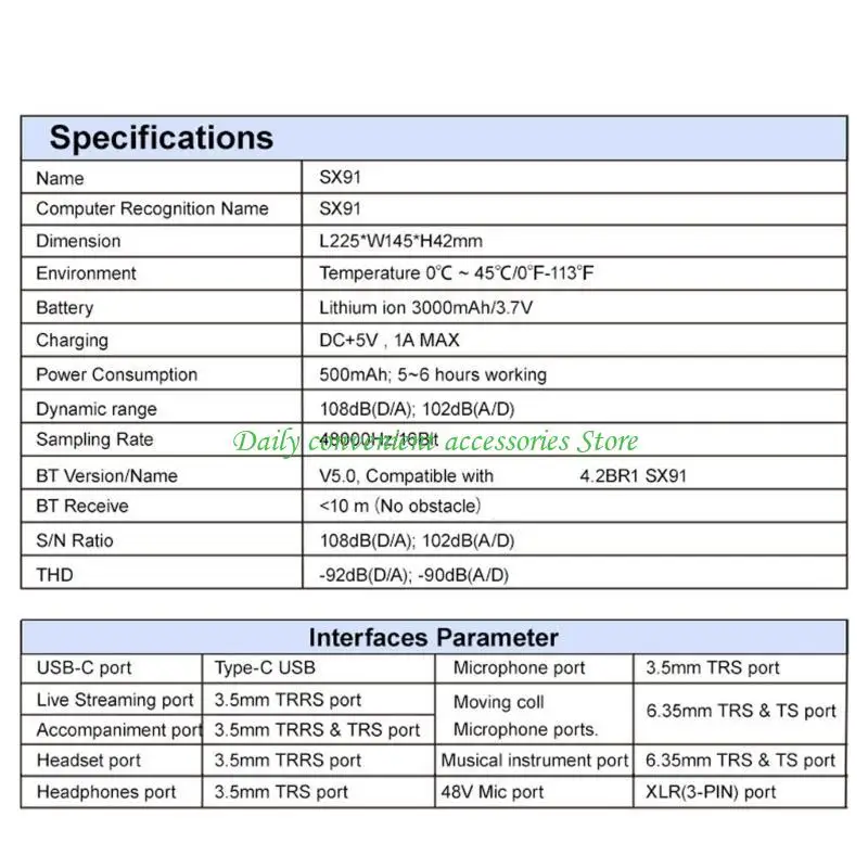 97QB USB-Hörgerät mit Geräuschunterdrückung für klares Live-Streaming auf Computern mit einfachen Setups für eine schnelle