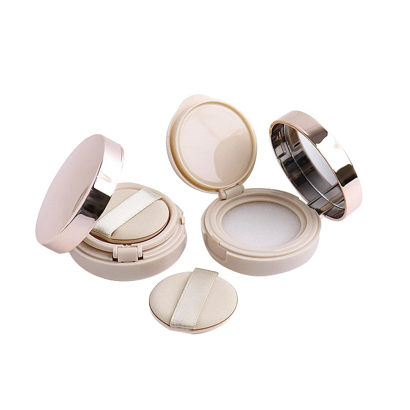 6g Leere Luft Kissen Puff Box Tragbare Kosmetik Make-Up Fall Container Mit Pulver Schwamm Spiegel Für BB Creme Foundation