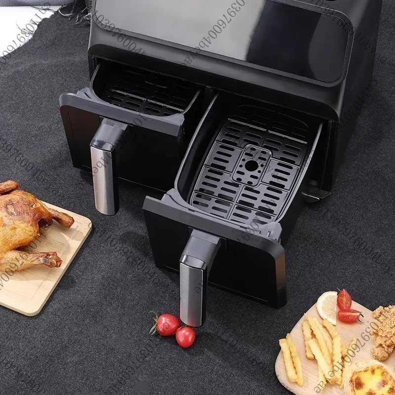 8L household large-capacity air fryer high-power smart touch screen smoke-free electric fryer