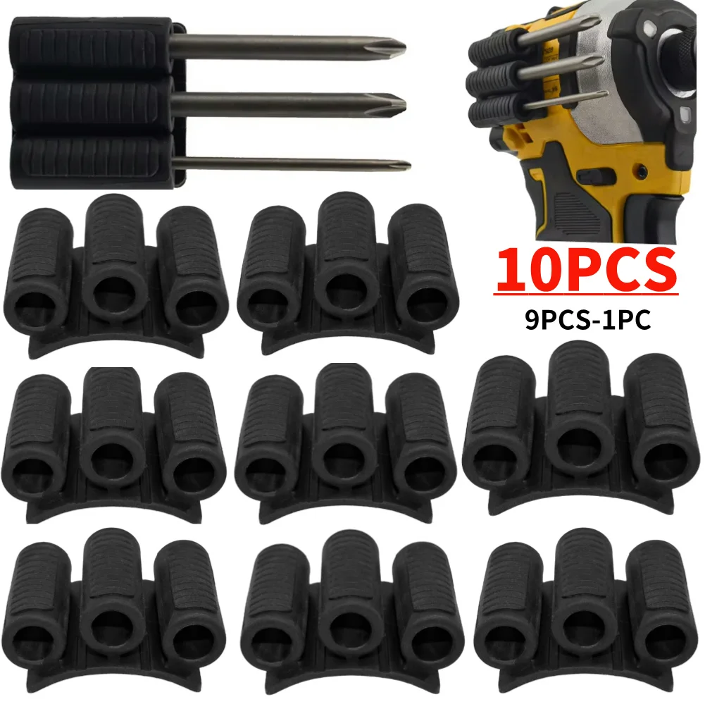 

Tool Holster Quick Change Drill Add-on High Strength Adhesive Bits Holders Mount Attachment Power Driver Universal Accessories