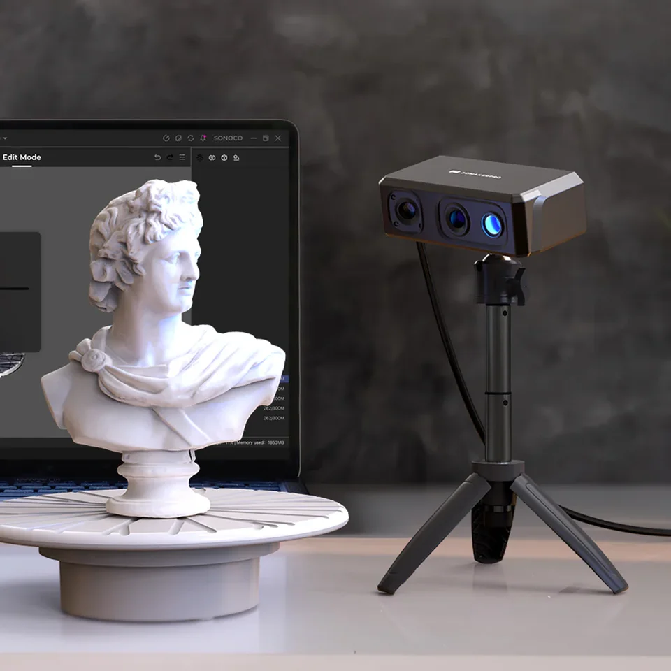 3DMAKERPRO Seal Lite with Multi-Axis Turntable 3D Scanner 0.02mm