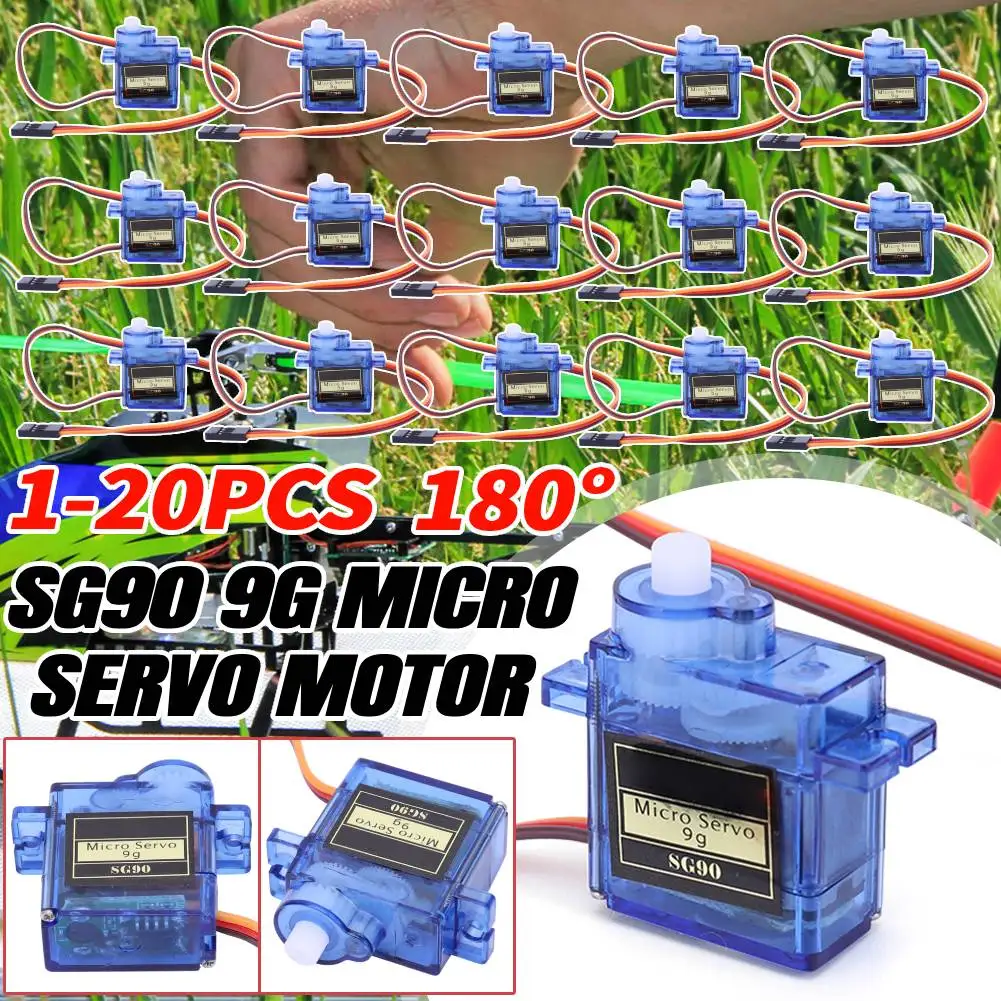 1-20 Pcs SG90 9G Mi…