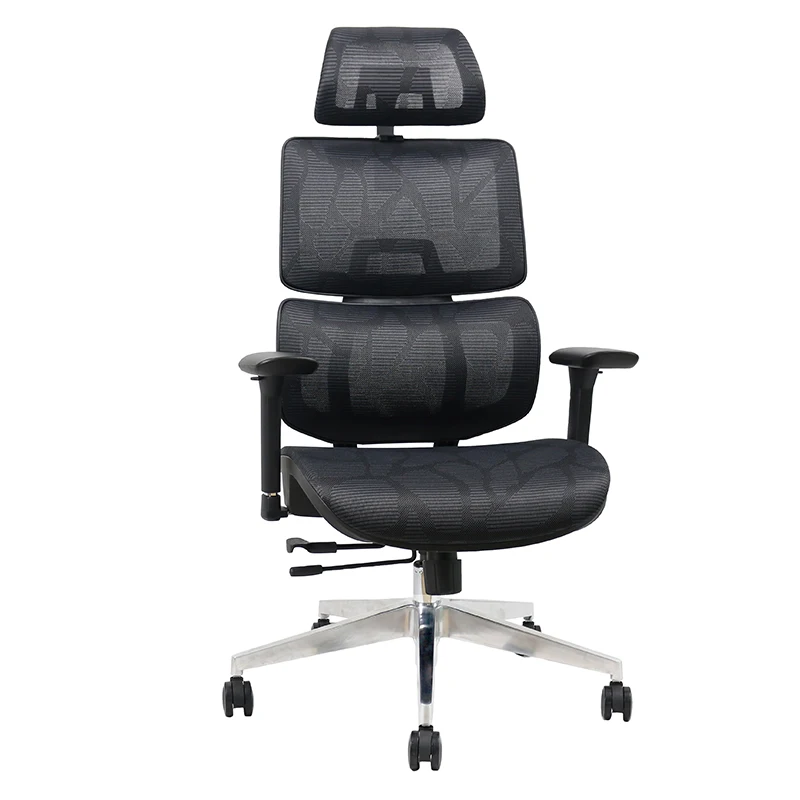 High Quality Adjustment Ergonomic Executive Revolving Swivel Lift Office Chair Mesh Fabric Lumbar Support