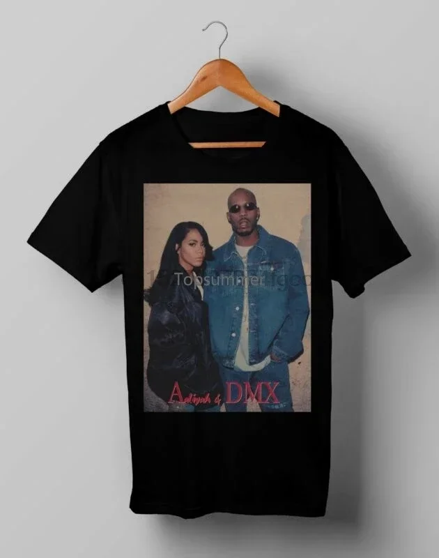 Retro Rare Dmx With Aliyah Vintage T Shirt Size S M L Xl 2Xl