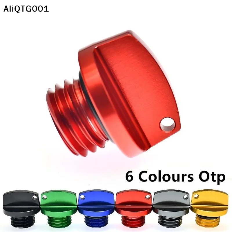 

M20 * 2.5 Universal Motorcycle Engine Oil Filler Cap Screw Cover Plug Gray With O-ring Valve Oil Cap Transmission Tank Cover