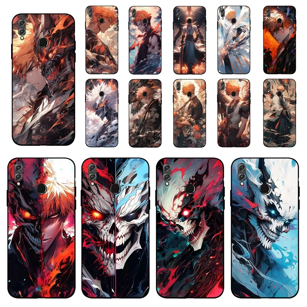 Anime Bleach Kurosaki Ichigo Phone Case For Huawei Honor 10 lite 9 20 7A 9X 30 50 60 70 pro plus Soft Silicone Cover