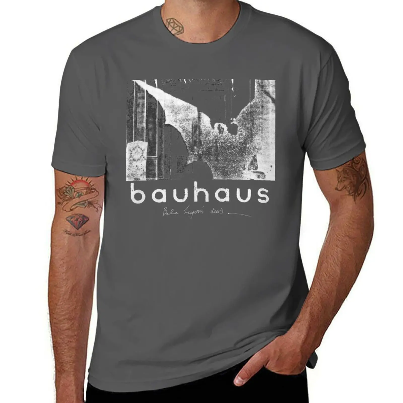 

Bauhaus Bela Lugosi's Dead T-Shirt man t shirts for men man t shirt luxury T-Shirt