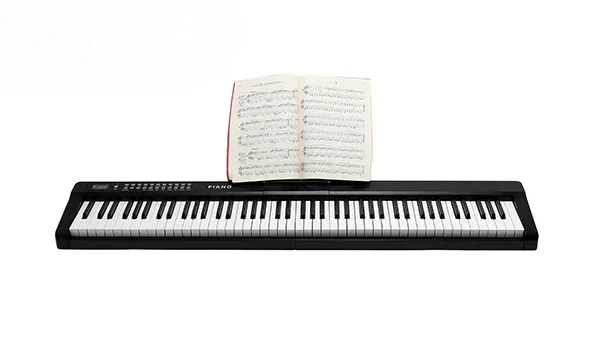 Piano numérique multifonctionnel, capacité Bluetooth, orgue électronique activé, 88 prédire