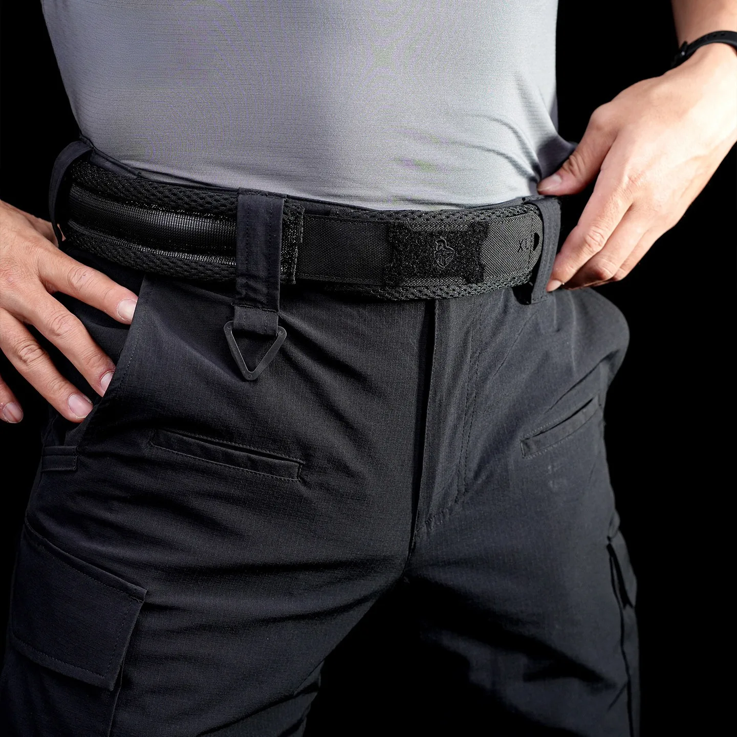 Soft Thick Breathable Tactical Inner Belt Double Sided Hook & Loop Lightweight Anti-wear Multifunctional