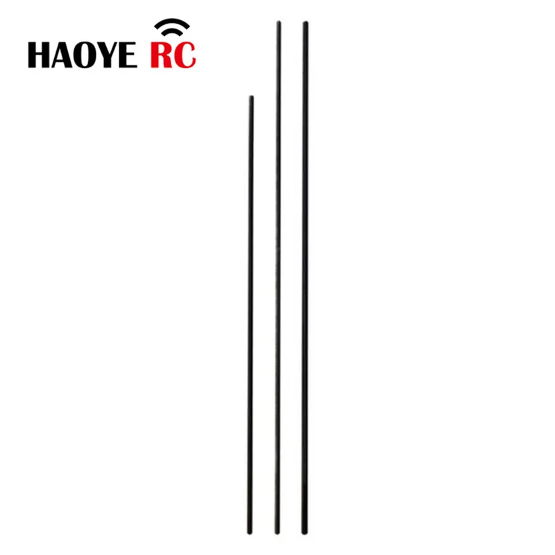 Haoye 5Pcs One Side M2 M2.2 M3 Threaded L250MM L300 Metal Push Rods For RC Replacement Part Accessories DIY