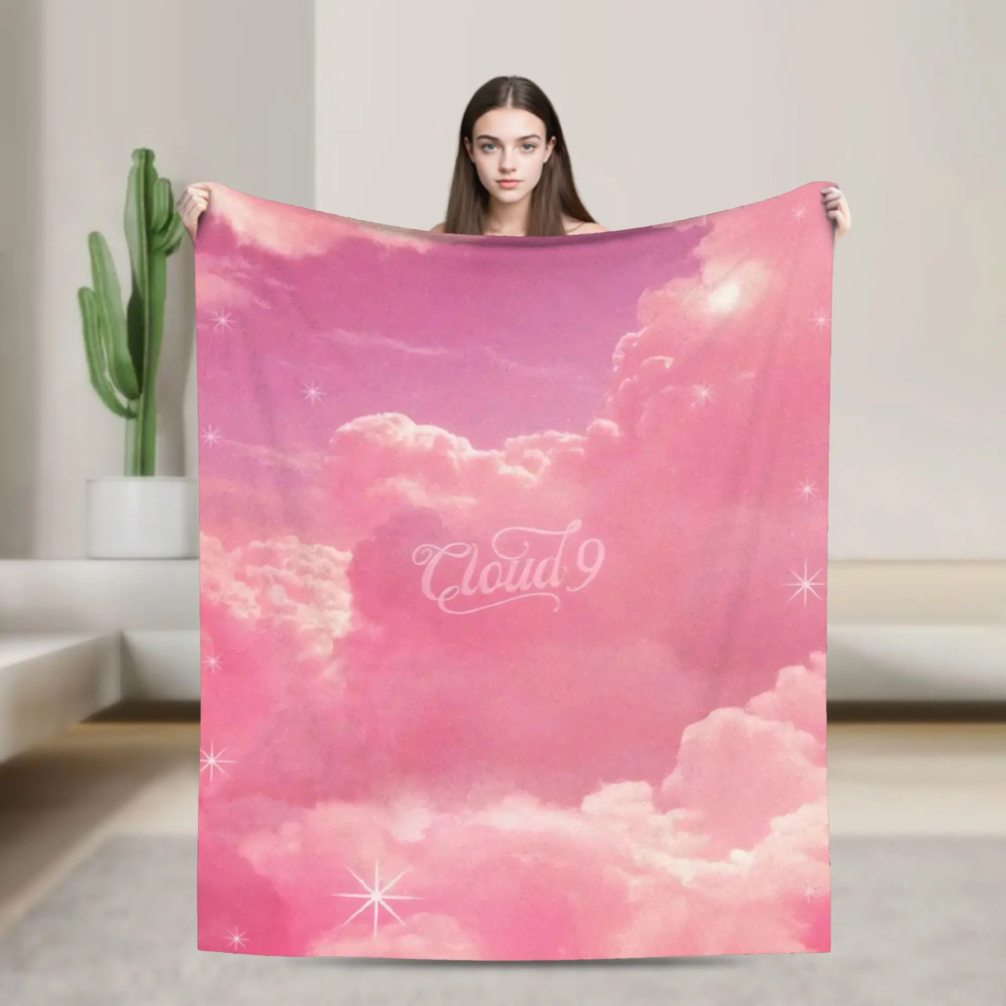 Office Megan Moroney Singer Cloud 9 Album Blanket Quality Soft  Throw Blanket Winter Travel Couch Chair Sofa Bed Bedspread