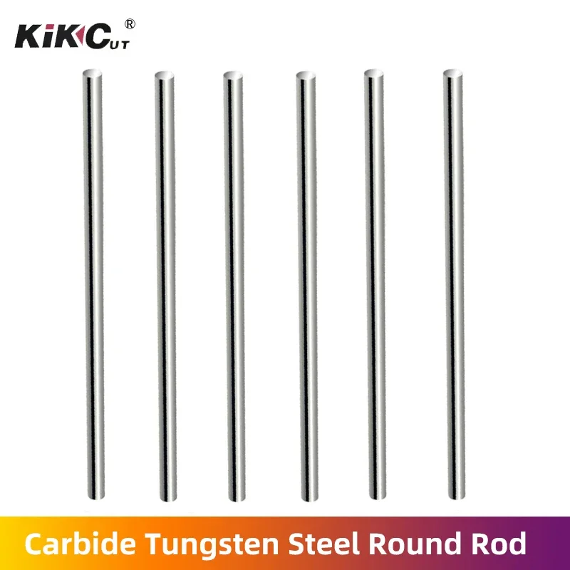 barra redonda de aco do tungstenio haste redonda do carboneto continuo ferramentas de trituracao do cnc resistencia de desgaste 10 mm60 mm hrc55 1pc 01