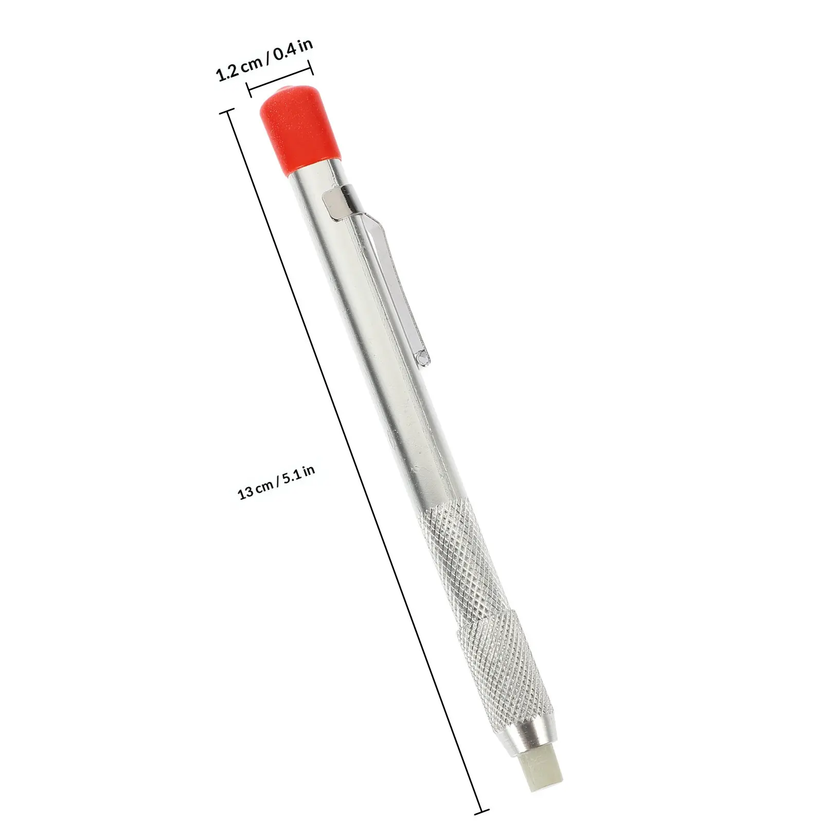 1Set Soapstone Pens with Holder Welding Marker Tools Premium Quality Refillable Screw Tight End Ring for Automotive Construction