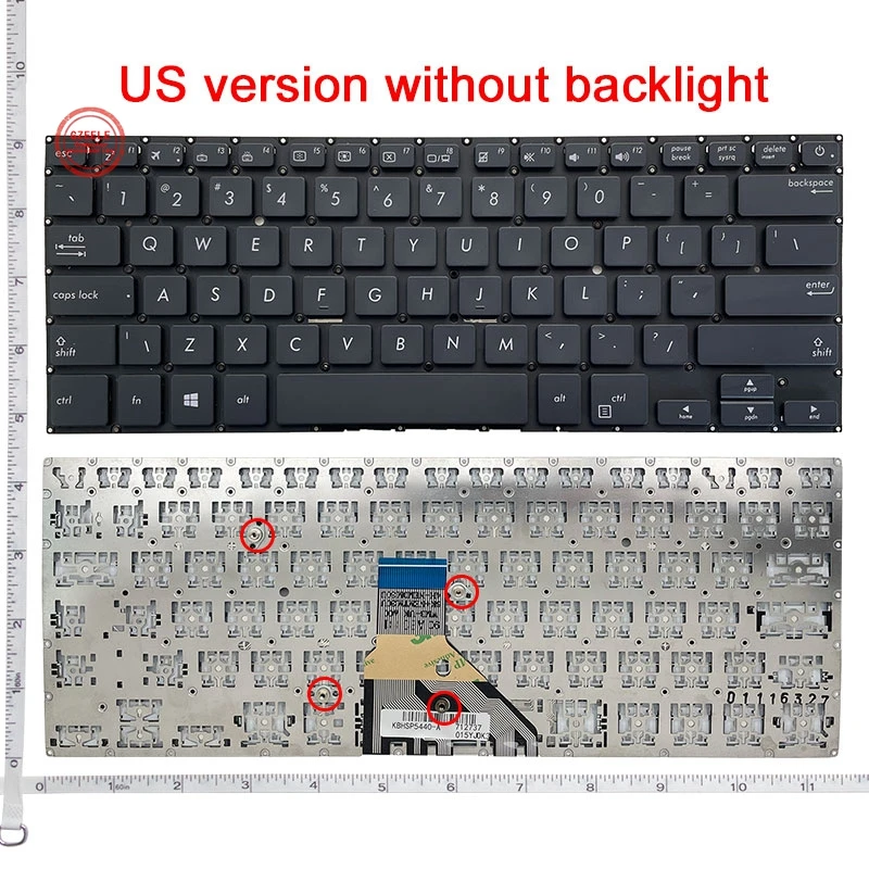 

NEW US Without Backlit Laptop Keyboard For Asus PRO P5440 P5440UF P5440FA P5440UA PU404 PU404U P5440FFI