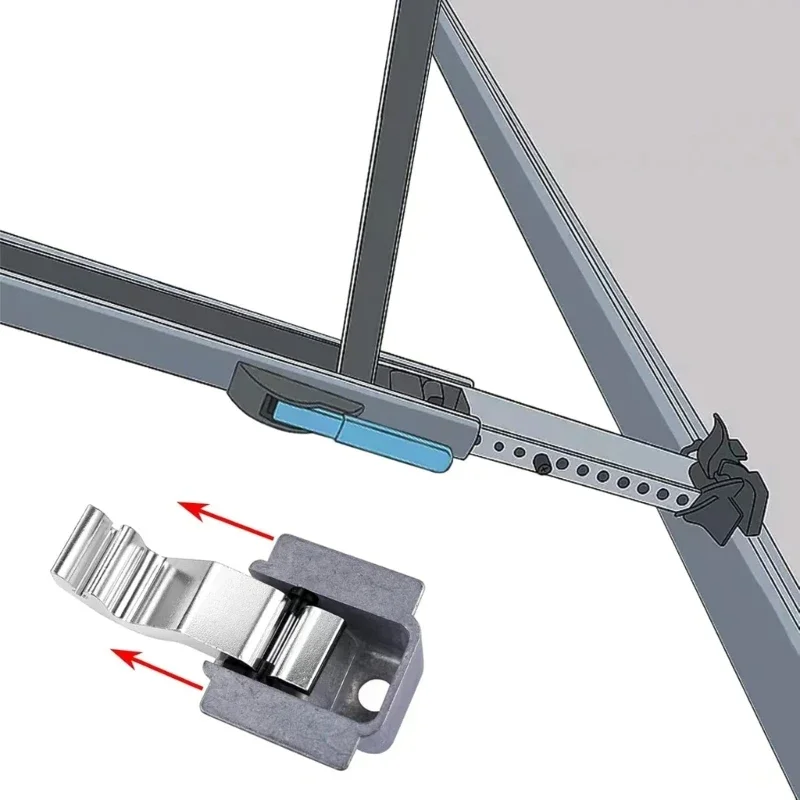 Awning Arm Parts Rafter Rivet Slider Assembly Easy Install Suitable for 9000 8500 830463P Campers Trailer Motorhomes Use