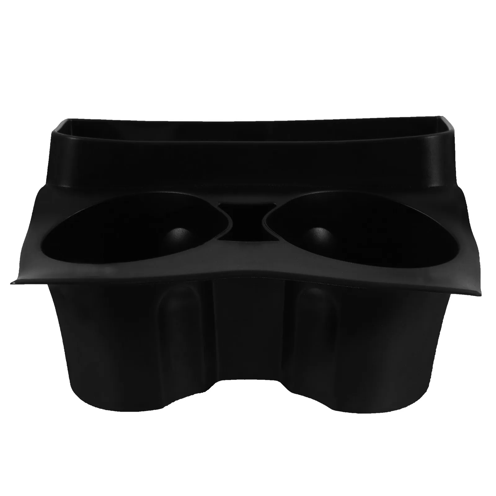 

Console Cup Holder Limiter Insert for Car Interior with Storage Slots Modern Sleek Design Car Cup Stabilizer