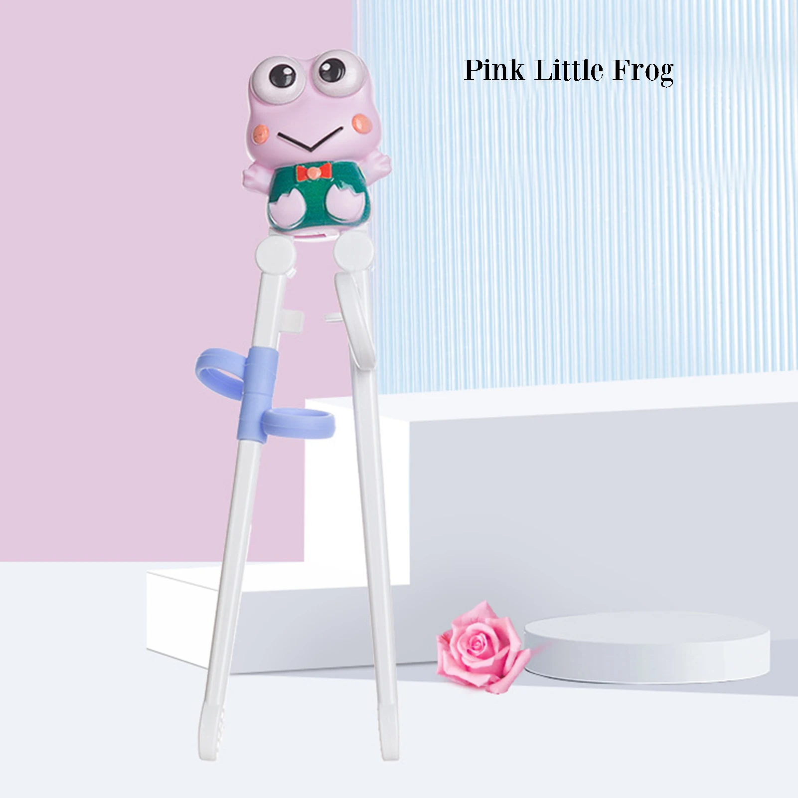 Children Learning Chopsticks Comfortable and Non-slip Handle Gift for Children Kids Baby