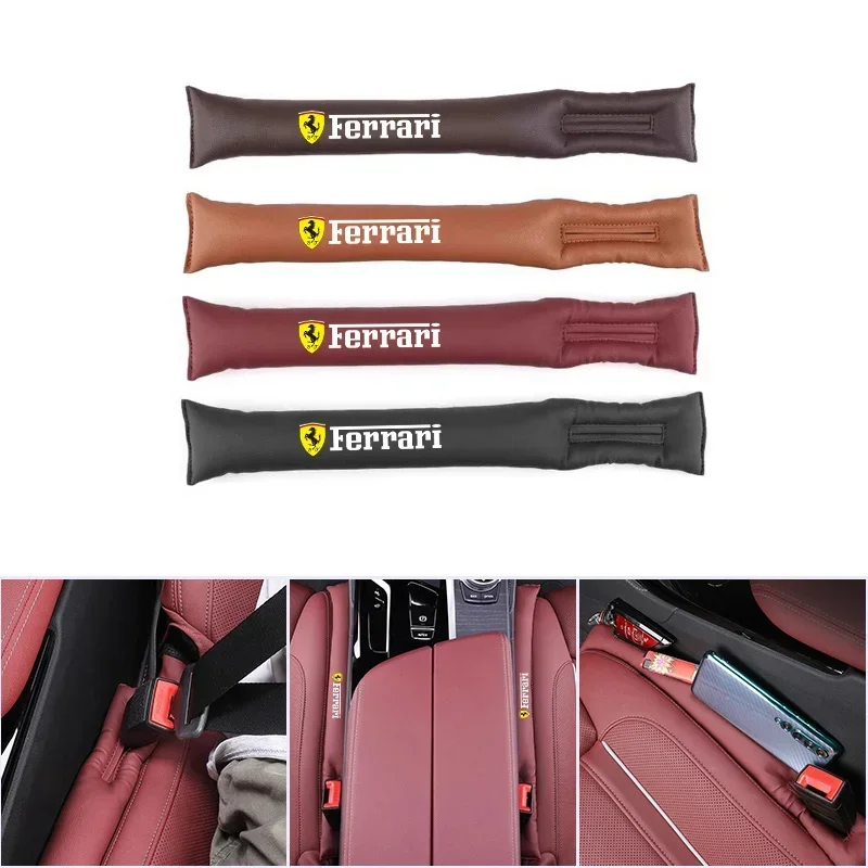 Almohadillas de relleno suave para espacio de asiento de coche de cuero, enchufe para f-ferrari Roma 488 F8 Spider SF90 LaFerrari Amalfi Monza SP2 F4 F80 275