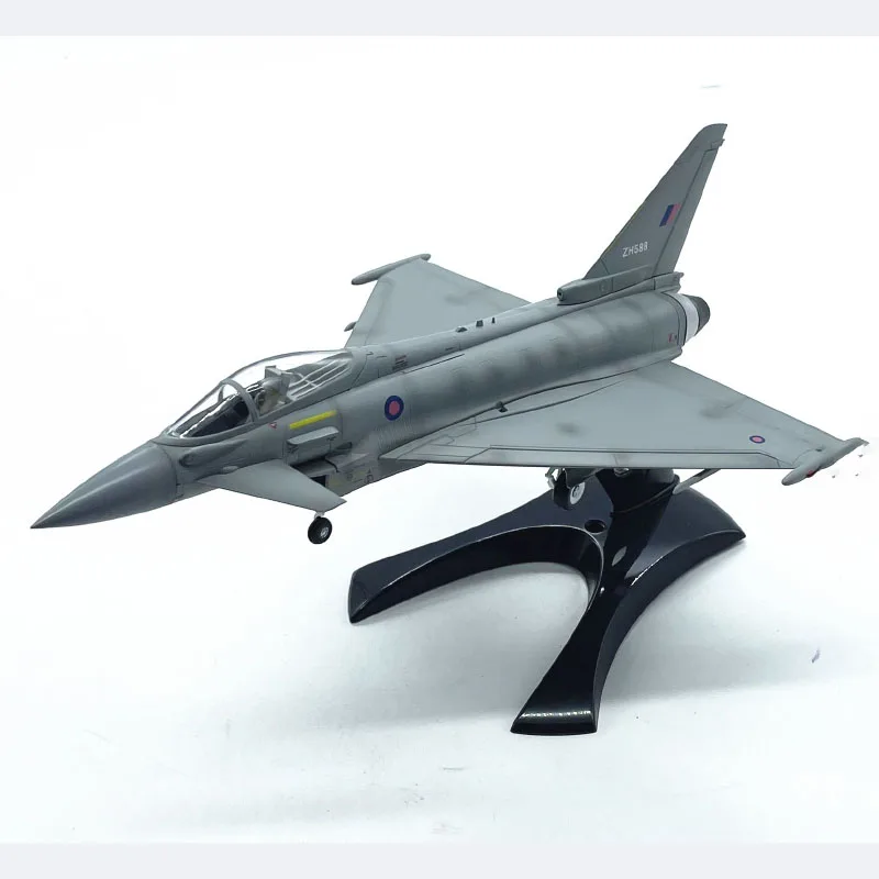 1/72 Scale EF2000 Fighter Aircraft Model Finished Static Ornaments Toy Display Collection Gift 37140